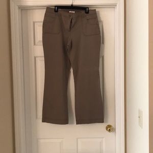 Gray/khaki pants